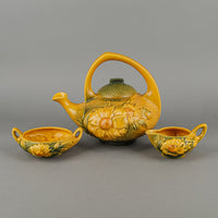 ROSEVILLE Peony Sienna Tea Service 4pcs