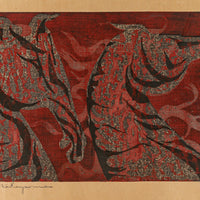 Tadashi Nakayama (Japanese               1927-2014) "Horses"