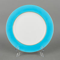 MINTON G764 Blue Band Dinner Plates Set of 8