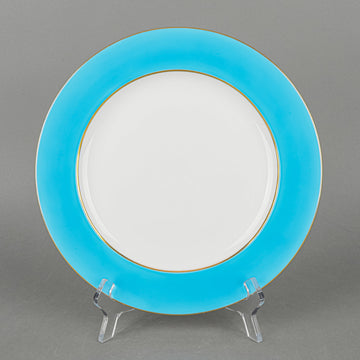 MINTON G764 Blue Band Dinner Plates Set of 8