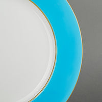 MINTON G764 Blue Band Dinner Plates Set of 8