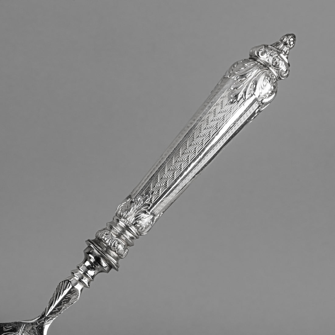 French 800 Silver Breakfast Set 2pcs