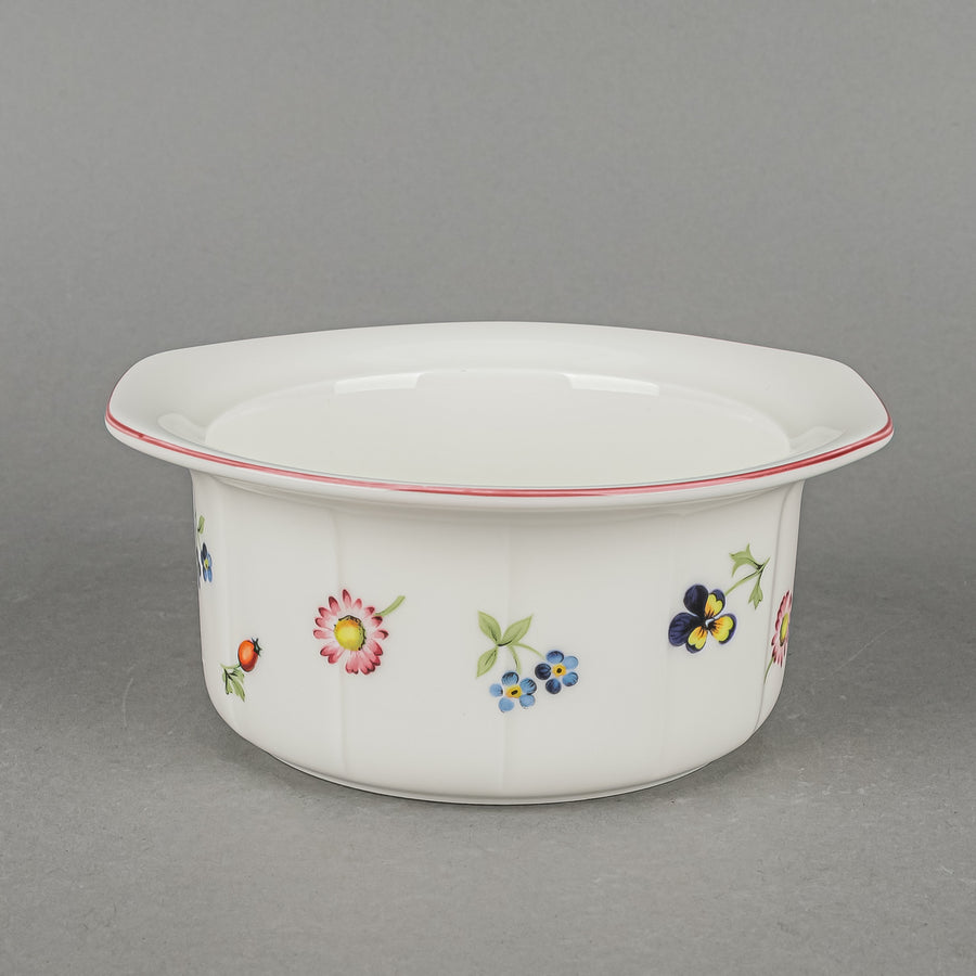 VILLEROY AND BOCH Petite Fleur Souffle Dishes Set Of 4