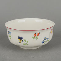 VILLEROY AND BOCH Petite Fleur Coupe Bowls Set Of 6