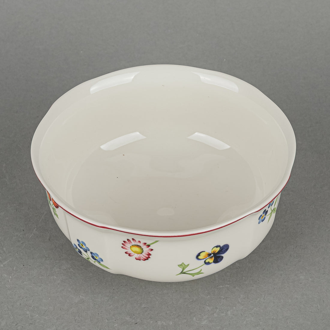 VILLEROY AND BOCH Petite Fleur Coupe Bowls Set Of 6