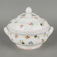 VILLEROY AND BOCH Petite Fleur Covered Serving Bowl