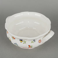 VILLEROY AND BOCH Petite Fleur Covered Serving Bowl