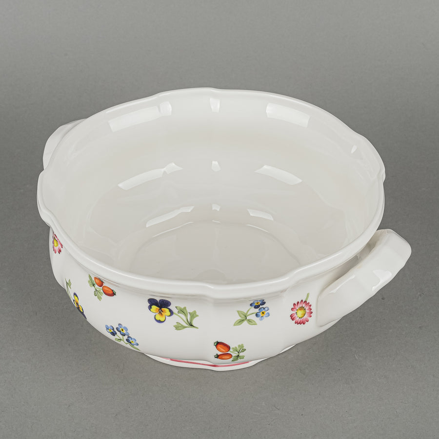 VILLEROY AND BOCH Petite Fleur Covered Serving Bowl