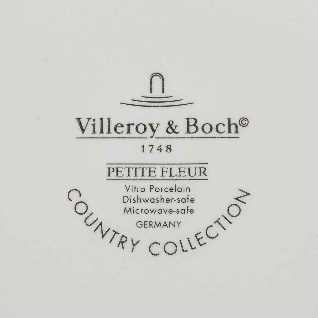 VILLEROY AND BOCH Petite Fleur Covered Serving Bowl