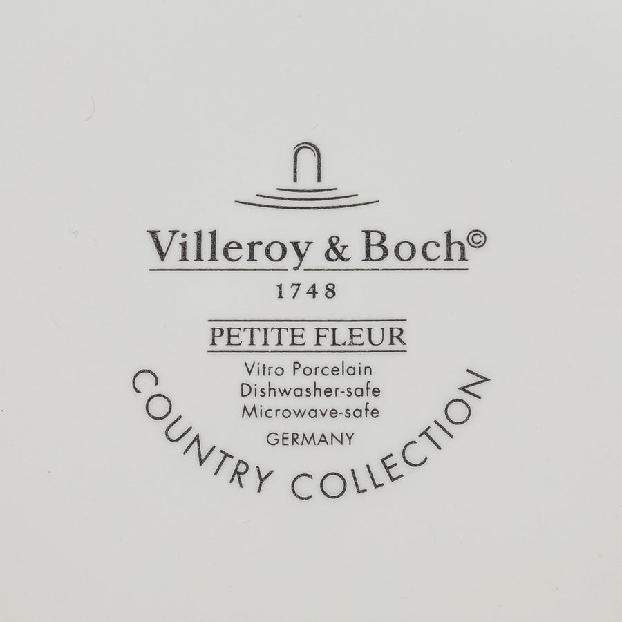 VILLEROY AND BOCH Petite Fleur Covered Serving Bowl