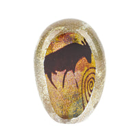 RICHARD SATAVA Petroglyph Paperweight