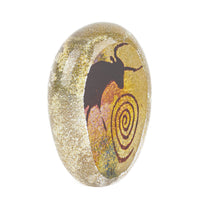 RICHARD SATAVA Petroglyph Paperweight