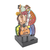 Elliott Hubbard (American 21st C) "Bass Player"