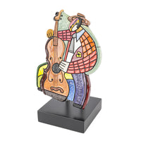 Elliott Hubbard (American 21st C) "Bass Player"