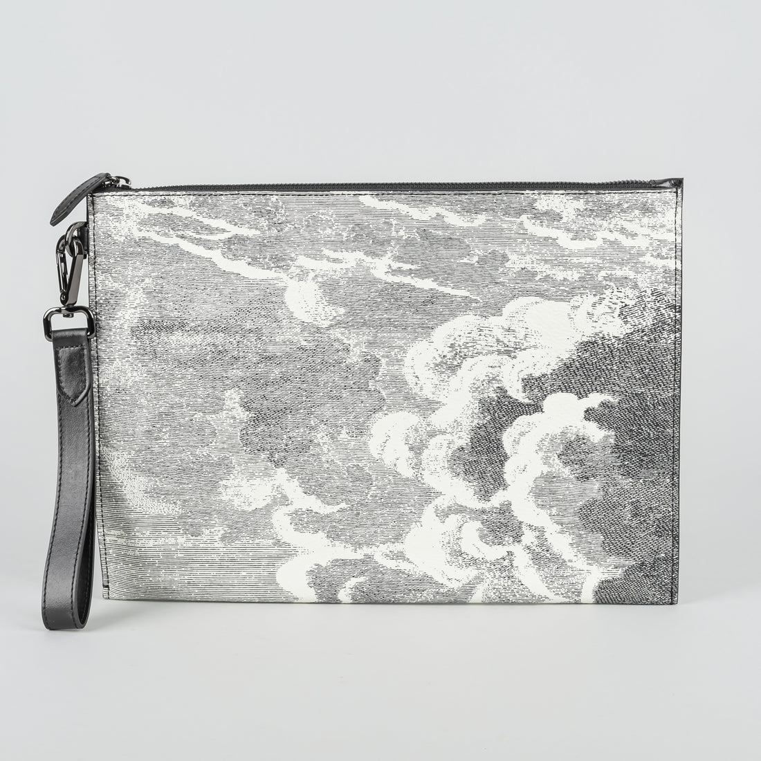 FORNASETTI x Poltrona Frau "Vanity Fair" Clutch Handbag