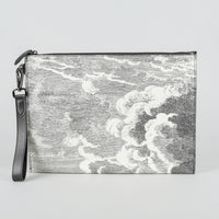 FORNASETTI x Poltrona Frau "Vanity Fair" Clutch Handbag