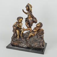 After CM Clodion (French 18/19thC) "Amours Musiciens"