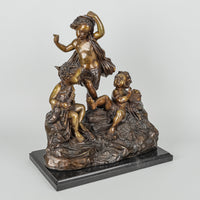 After CM Clodion (French 18/19thC) "Amours Musiciens"