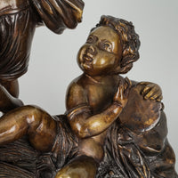 After CM Clodion (French 18/19thC) "Amours Musiciens"