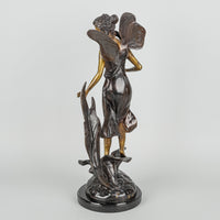 After Auguste Moreau (French 19th C) Nymph