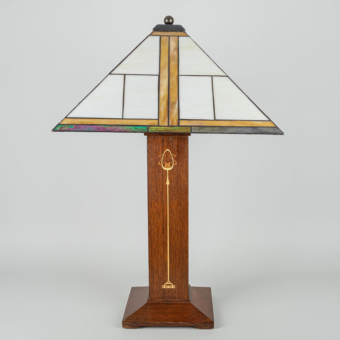 STICKLEY Ellis Oak Table Lamp
