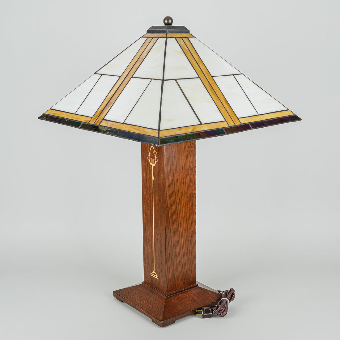 STICKLEY Ellis Oak Table Lamp