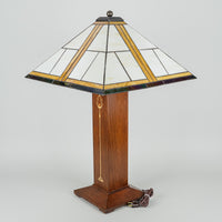 STICKLEY Ellis Oak Table Lamp