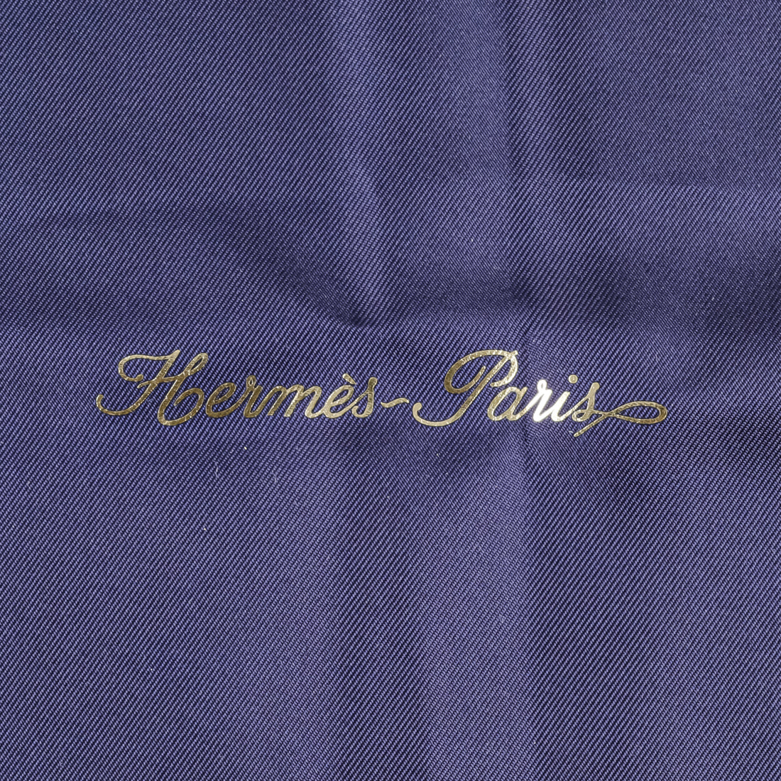 HERMES Carre 70  Reissue 2019 Blue "Les Allures" Silk Scarf