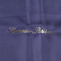 HERMES Carre 70  Reissue 2019 Blue "Les Allures" Silk Scarf