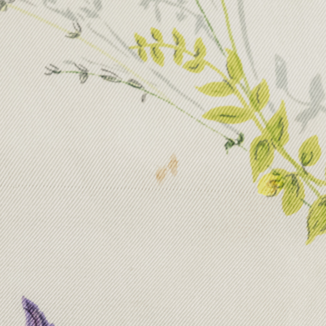 HERMES VNTG 1961"Fleurs et Galons" Scarf