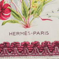 HERMES VNTG 1961"Fleurs et Galons" Scarf