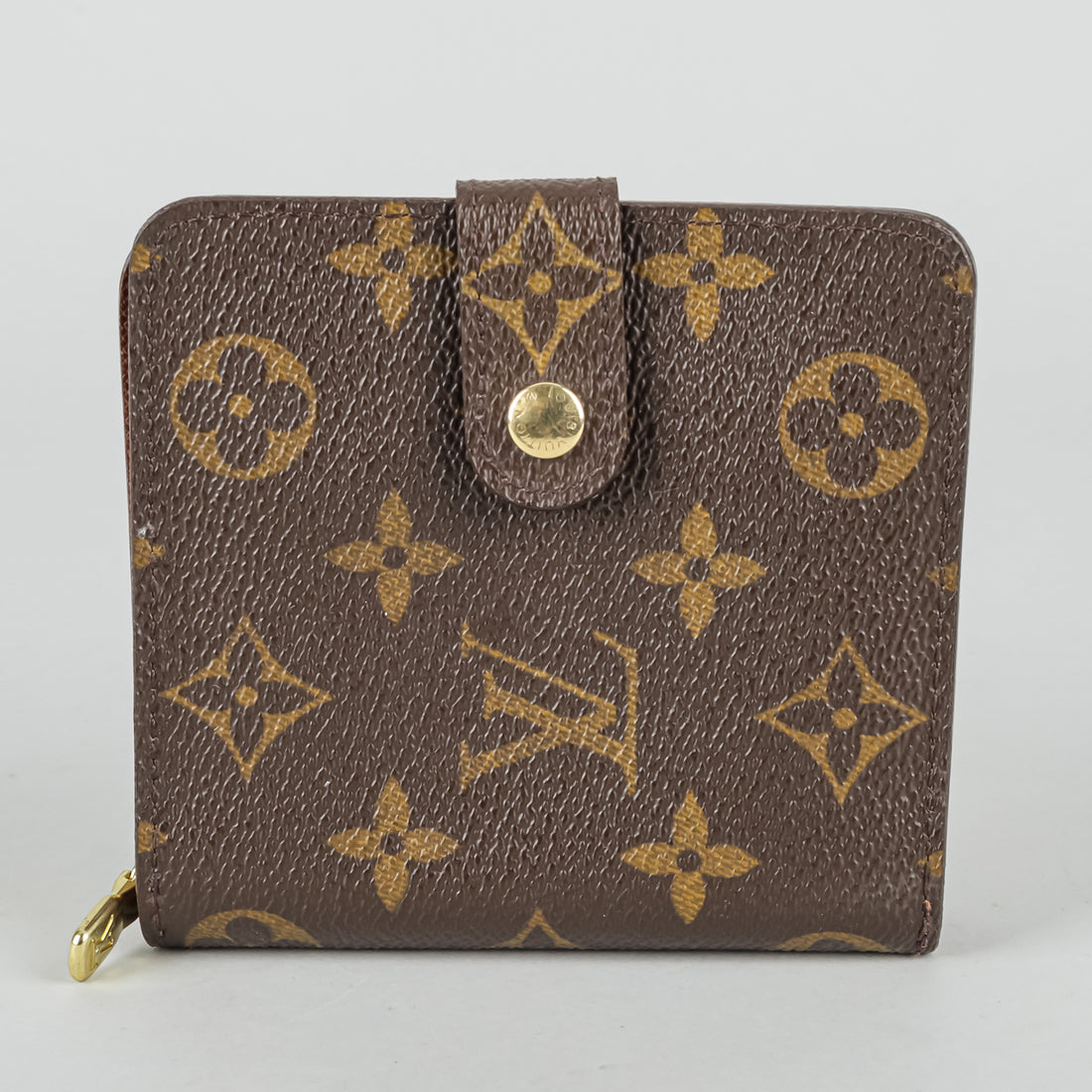 LOUIS VUITTON 2004 Compact Zippe Wallet