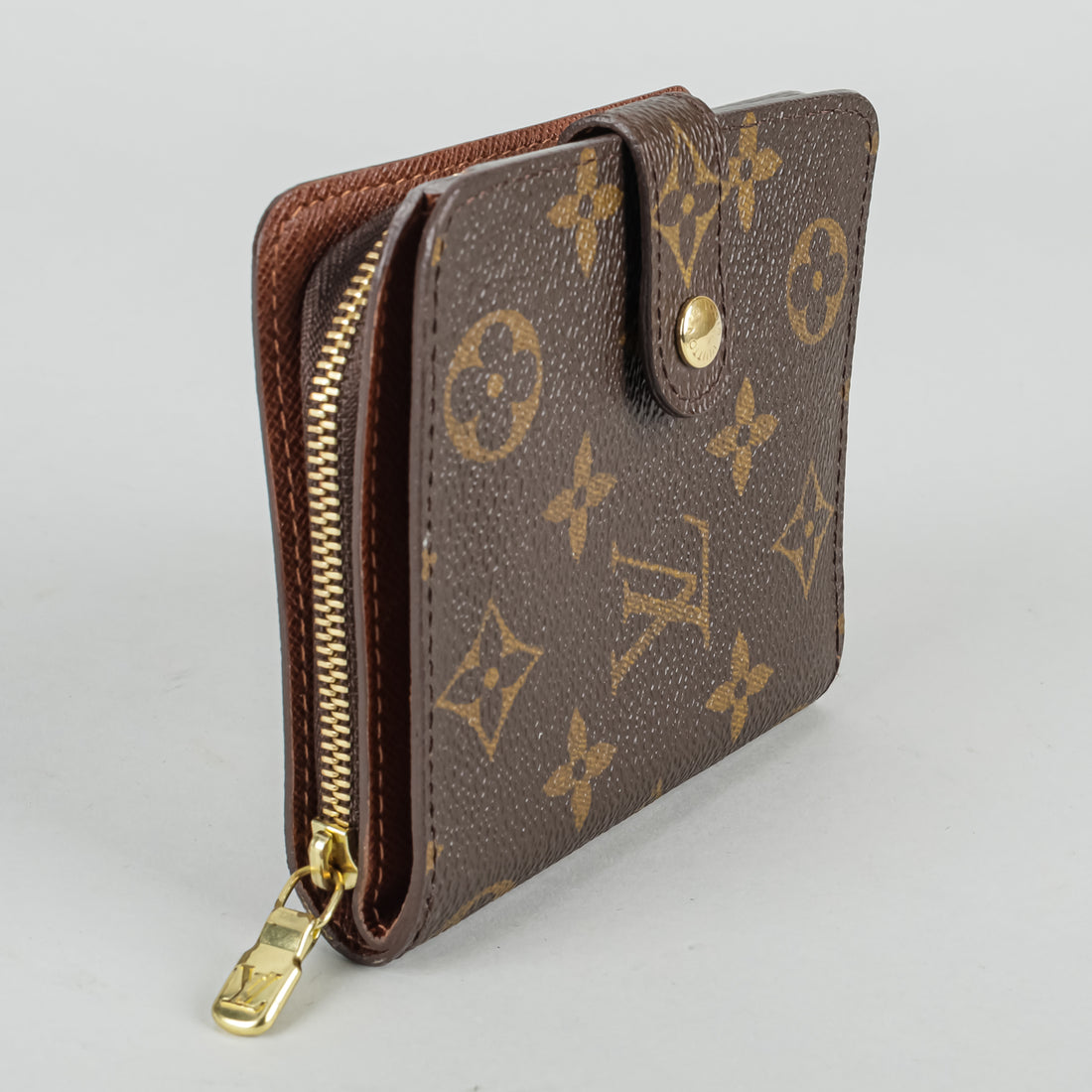 LOUIS VUITTON 2004 Compact Zippe Wallet