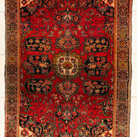 Hand Knotted Wool Superfine Serapi Persian Style Rug