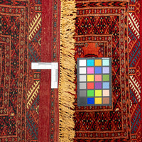 Hand Knotted Wool Bokhara Style Rug