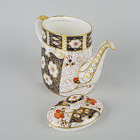 ROYAL CROWN DERBY Traditional Imari 2451 Tea Service 5 Pieces