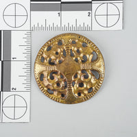 KALEVALA KORU VNTG Bronze Viking Circle Brooch