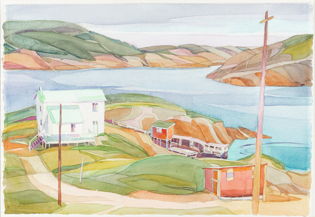 Mary Anne Ludlam (Canadian 1931) "Change Island Homestead"