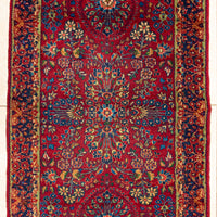 Hand Knotted Wool Indian Rug