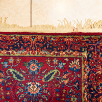 Hand Knotted Wool Indian Rug