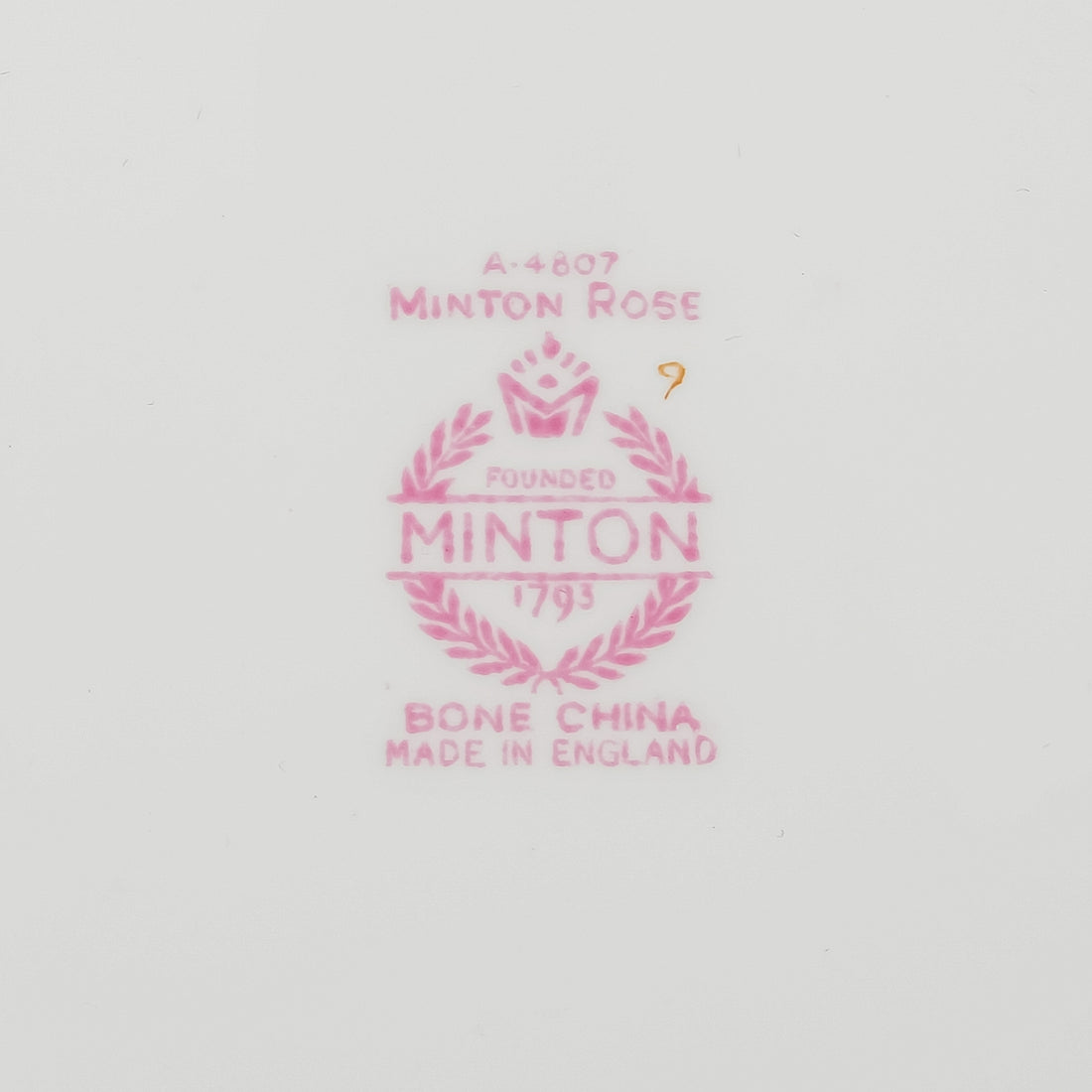 MINTON Rose Dinner Plates          Set of 6