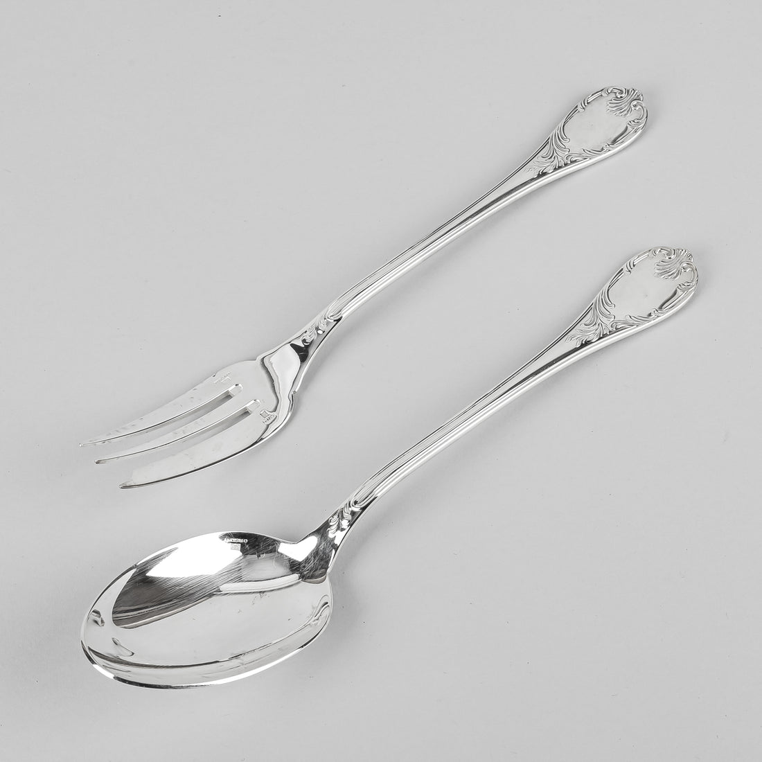 CHRISTOFLE Marly Silver Plate Flatware 7 Place Settings Plus Extras