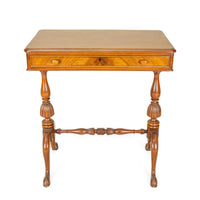 Victorian Style Light Mahogany Side Table