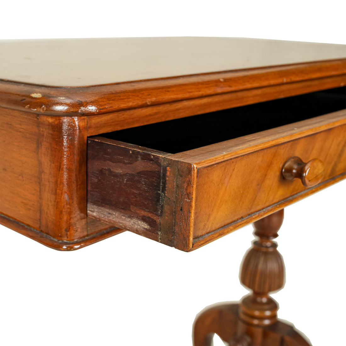 Victorian Style Light Mahogany Side Table