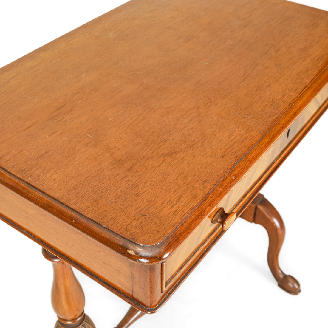 Victorian Style Light Mahogany Side Table