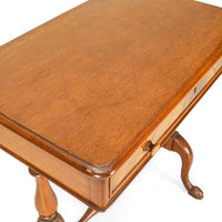 Victorian Style Light Mahogany Side Table