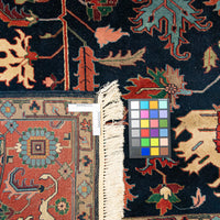 Hand Knotted Wool Heriz Style Rug