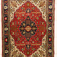 Hand Knotted Wool Tabriz Style Rug