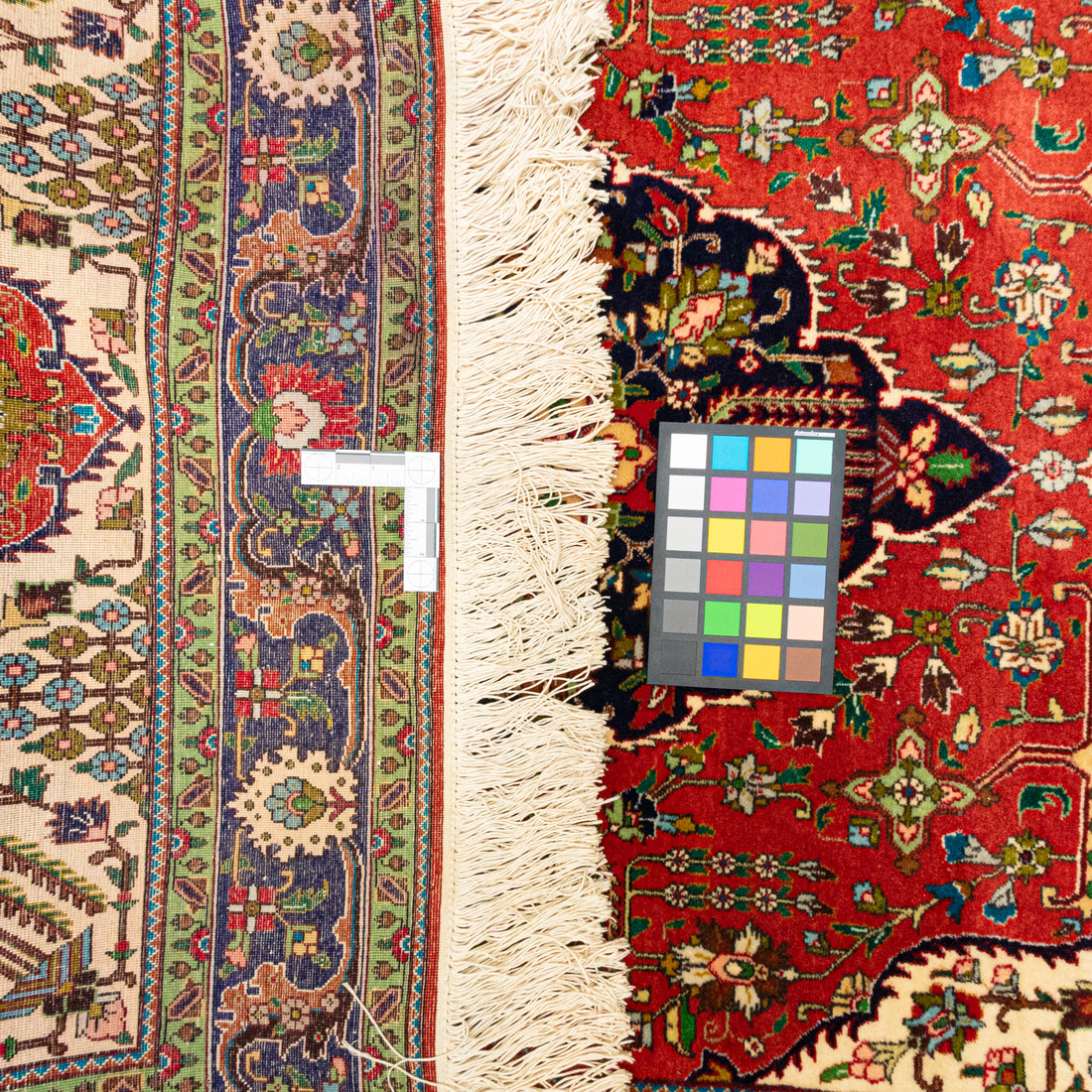 Hand Knotted Wool Tabriz Style Rug