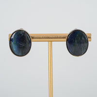 URPO KAJANDER Sterling Silver Labradorite Clip-on Earrings